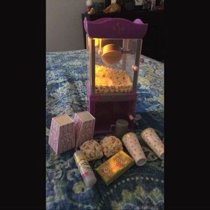 american girl popcorn machine